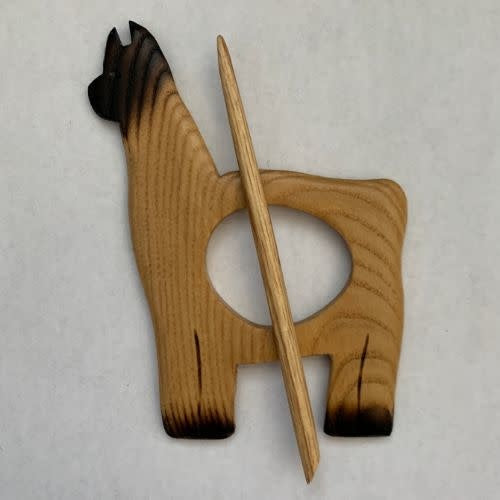 Alpaca on singed ash_