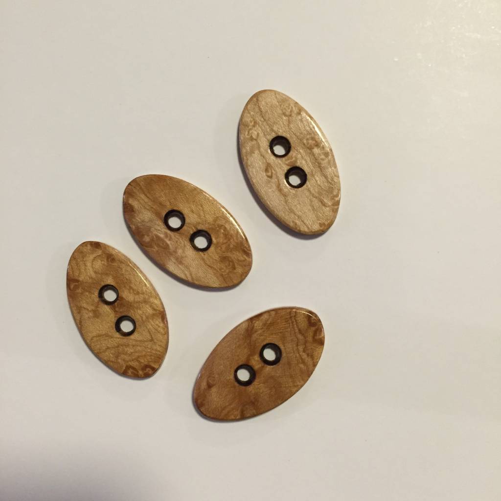 Bird's Eye Maple Oval