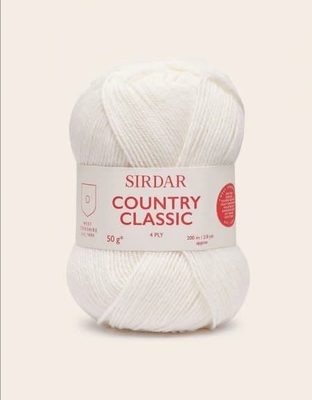 Country Classic 4ply-950-White__