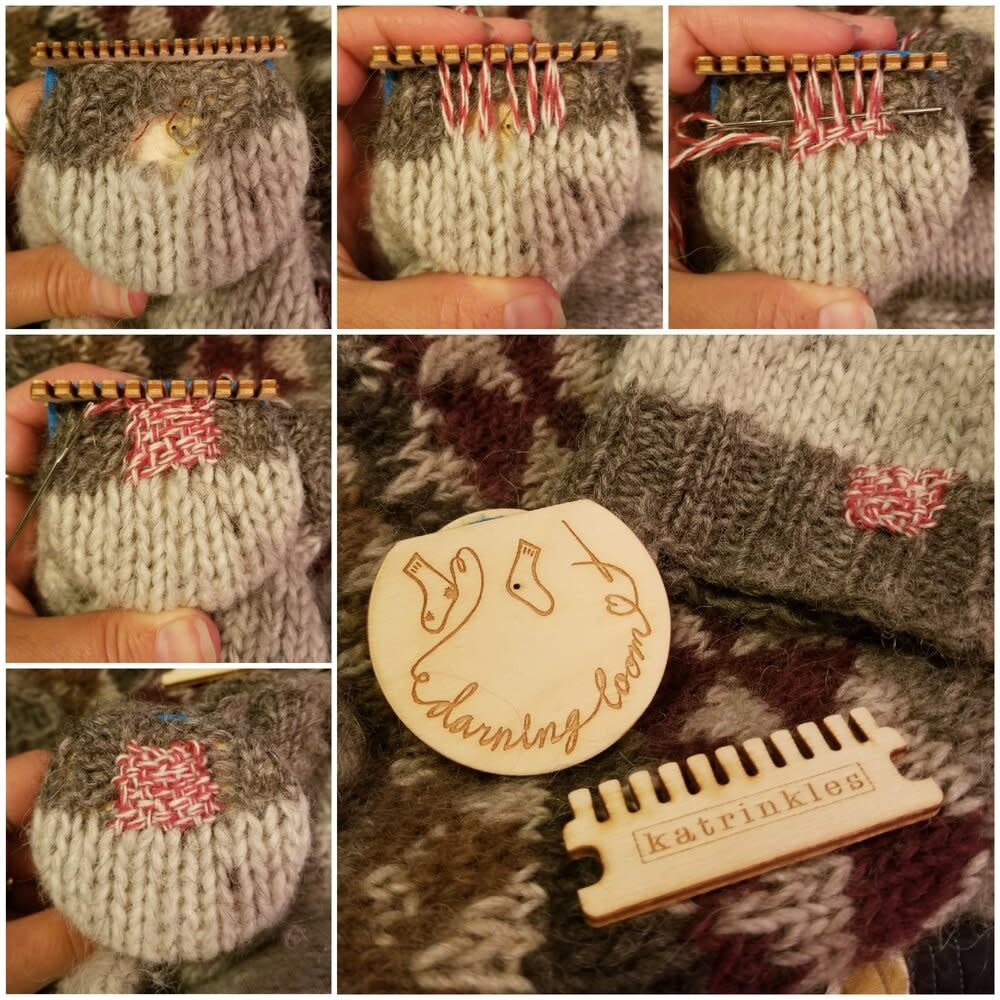 Darning & Mending Loom Kit8