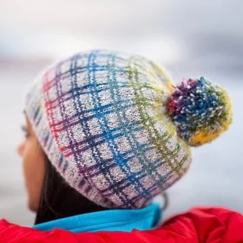 gradient mesh beanie