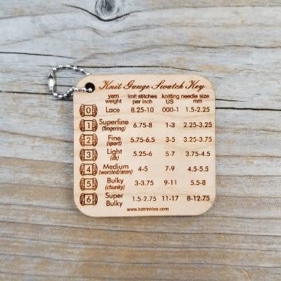 Knit Gauge Swatch Key_