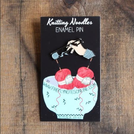 knitting noodles enamel pins2 2_