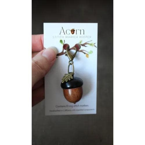 Little Acorn Stitch Marker Holder2