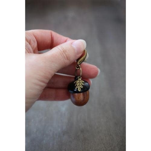 Little Acorn Stitch Marker Holder