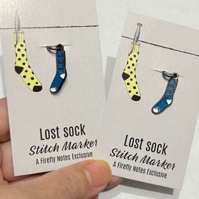 Lost Sock Blue Round