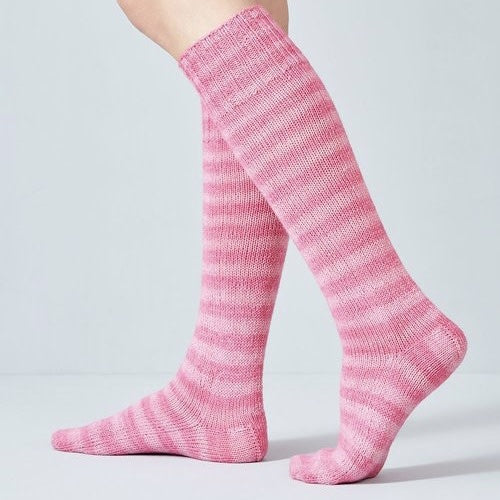 uneek sock-pink