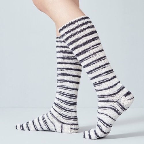 uneek sock-zebra