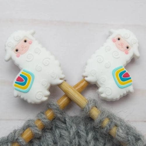 White Llama Stitch Stoppers