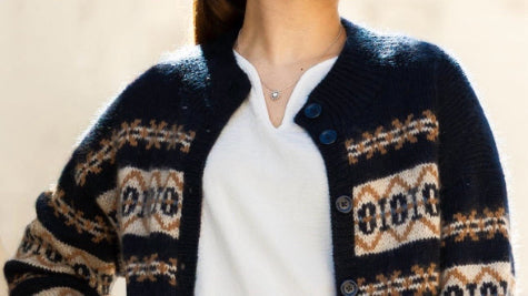 Autumn Light Cardigan by Claudia Quintanilla