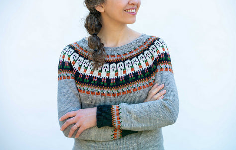 Halloween Party Sweater by Stephanie Lotven