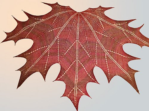 maple-leaf-knit-shawl