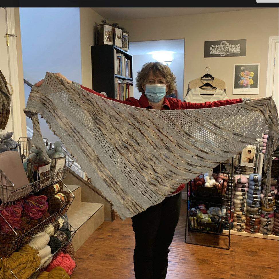 Local Yarn Shawl by Casapinka