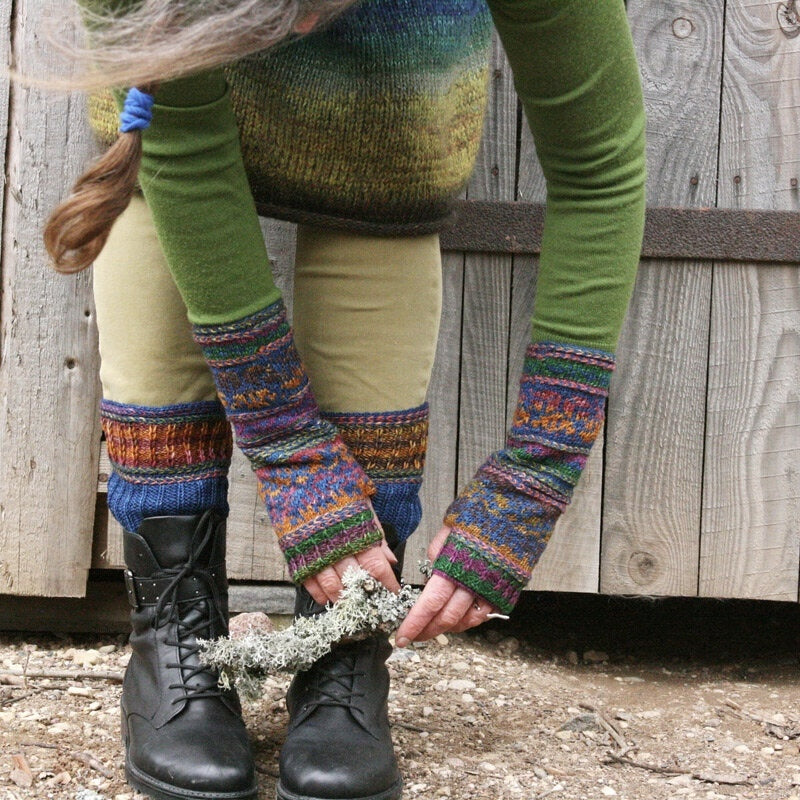 Austra’s Boot Cuffs and Wrist Warmers