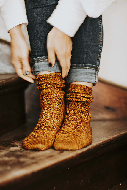 Caramel Sauce Socks