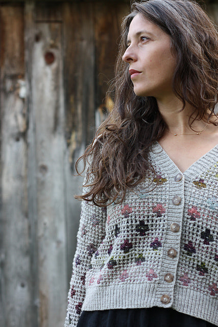 Pressed Flowers Cardigan