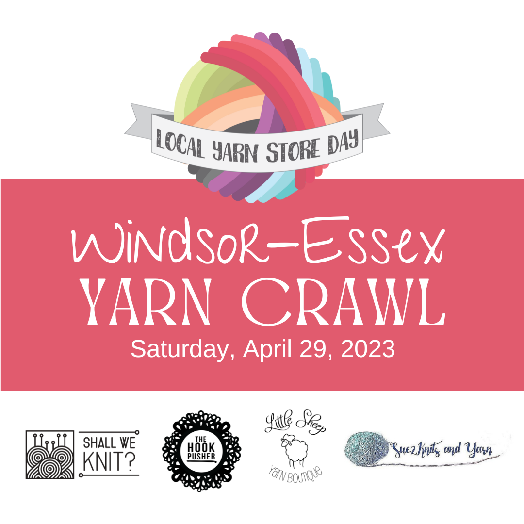 windsor essex yarn crawl 2023 square