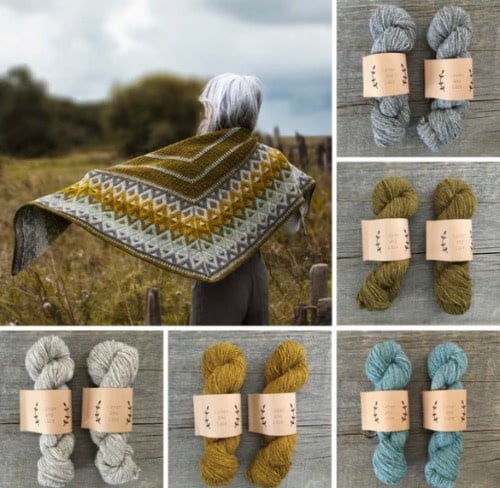 artus shawl kit – lichen and lace 3