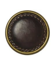 buttons leather look