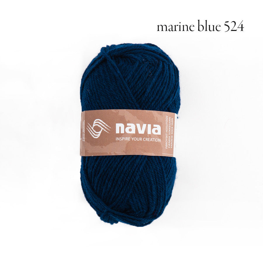 Navia+Sock+marine+blue+524