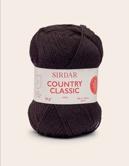 Country Classic 4ply-973-Black__