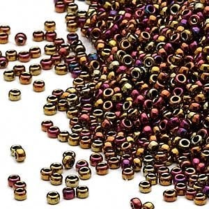 Seed-bead-Miyuki-glass-metallic-rainbow-bronze-462-15-rocaille-Sold-pe---p2434sbb
